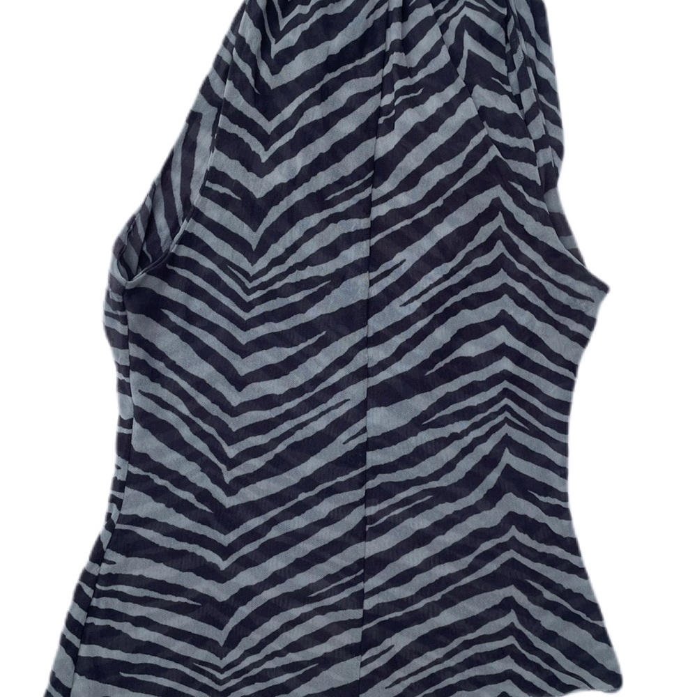 Bebe Zebra Halter Top - Picture 3 of 4